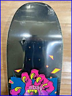 Santa Cruz Roskopp Screaming Claw Neon Skateboard Deck Old School