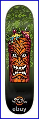 Santa Cruz Roskopp Tiki Mug Pro Skateboard Deck