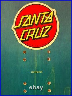 Santa Cruz SALBA TIGER Steve Alba SIGNED Skateboard Deck 2021 Reissue