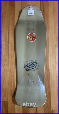 Santa Cruz SALBA Witch Doctor Dipped Gold Skateboard Deck