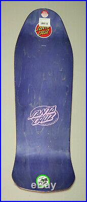Santa Cruz SALBA Witch Doctor Steve Alba Reissue Skateboard Deck Pink Dip 10.4