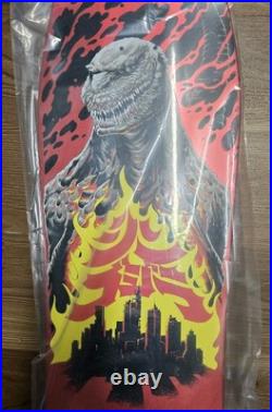 Santa Cruz SHIN GODZILLA Knox Firepit Skateboard Deck Limited Exclusive IN HAND