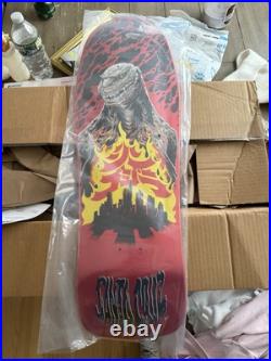 Santa Cruz SHIN GODZILLA Knox Firepit Skateboard Deck Limited Store Exclusive