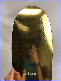 Santa Cruz SMA Natas Kaupas Blind Bag Natas Skateboard Skate Deck Gold Foil New