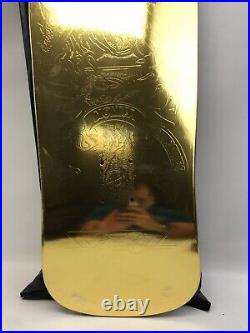 Santa Cruz SMA Natas Kaupas Blind Bag Natas Skateboard Skate Deck Gold Foil New