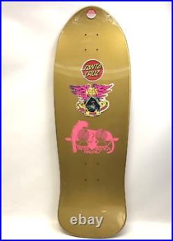 Santa Cruz SMA Natas Kaupas Blind Bag Natas Skateboard Skate Deck Gold Foil New