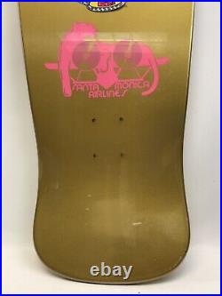 Santa Cruz SMA Natas Kaupas Blind Bag Natas Skateboard Skate Deck Gold Foil New