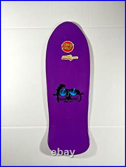 Santa Cruz SMA Natas Kaupas Forbes Panther Purple Skateboard Deck Reissue NEW