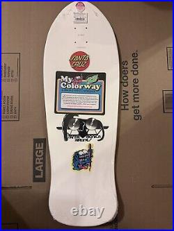 Santa Cruz SMA Natas Kaupas My Colorway Reissue Skateboard Deck -New