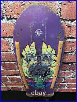 Santa Cruz SMA Natas Kaupas Panther Vintage Original Skateboard Deck 1980s O. G