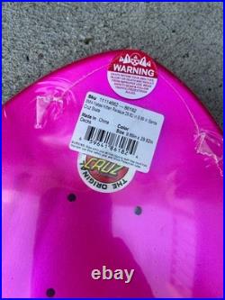 Santa Cruz SMA Natas Metallic Pink Kitty Skateboard Deck New in Shrink