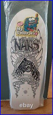 Santa Cruz SMA Natas Panther 2 My Colorway 1988/2021 Reissue Skateboard Deck