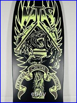 Santa Cruz SMA Natas Panther 3 Glow in the Dark 30 x 10 Deck 2018 Reissue NEW