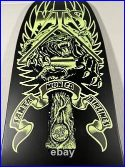 Santa Cruz SMA Natas Panther 3 Glow in the Dark Skateboard Deck 2018 Reissue NEW