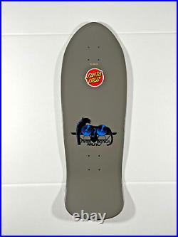 Santa Cruz SMA Natas Panther Metallic Grey Gold Leaf Skateboard 2018 Reissue NEW