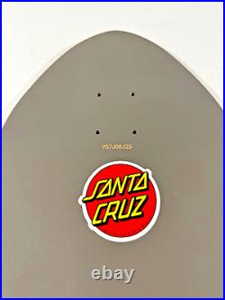 Santa Cruz SMA Natas Panther Metallic Grey Gold Leaf Skateboard 2018 Reissue NEW