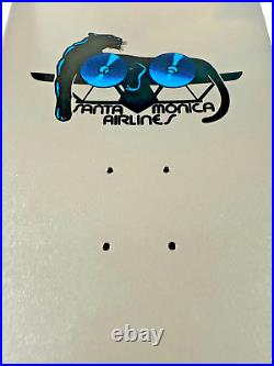 Santa Cruz SMA Natas Panther Metallic Grey Gold Leaf Skateboard 2018 Reissue NEW