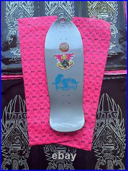 Santa Cruz / SMA Natas Silver Foil Panther Blind Bag Reissue Skateboard Deck
