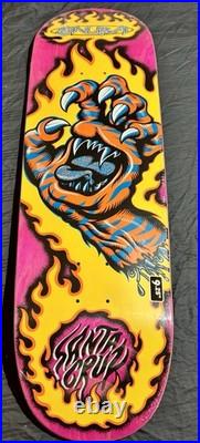 Santa Cruz Salba Deck 9.25 Flame Graphic Art Theme Skateboard
