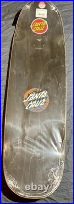 Santa Cruz Salba Deck 9.25 Flame Graphic Art Theme Skateboard