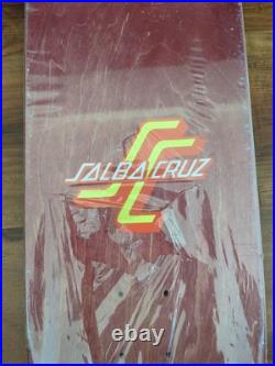 Santa Cruz Salba Orange Cry Baby Skateboard Deck 8.5