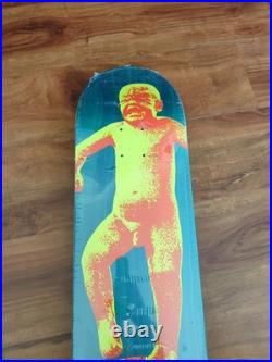 Santa Cruz Salba Orange Cry Baby Skateboard Deck 8.5
