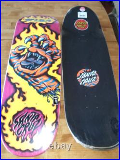 Santa Cruz Salba Skateboard Deck Tiger Screaming Hand Jim Phillips Sealed Santa Cruz Salba Skateboard Deck Tiger Screaming Hand Jim Phillips Sealed