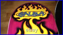 Santa Cruz Salba Skateboard Deck Tiger Screaming Hand Jim Phillips Sealed Santa Cruz Salba Skateboard Deck Tiger Screaming Hand Jim Phillips Sealed