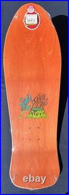 Santa Cruz Salba Tiger Matte Finish Reissue Skateboard Deck 100% Mint in Shrink