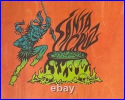 Santa Cruz Salba Tiger Matte Finish Reissue Skateboard Deck 100% Mint in Shrink