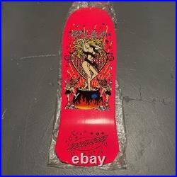 Santa Cruz Salba Witch Doctor Pink Reissue Skateboard Deck NEW