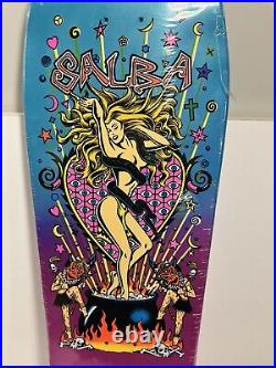 Santa Cruz Salba Witch Doctor Skateboard 30th Anniversary 10.4x32 Deck New