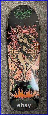 Santa Cruz Salba Witch Doctor Skateboard Deck Grand Shape 9.7-NEW IN SHRINK