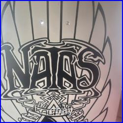 Santa Cruz Santa Monica Airlines Natas Kaupas Skateboard Deck White/Black