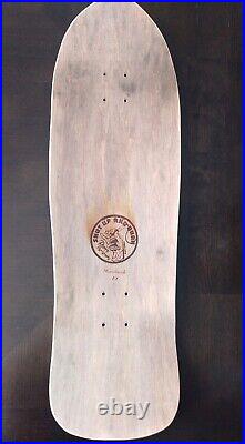 Santa Cruz Santa Monica airlines Natas Panther Custom Woodburned Skateboard Deck