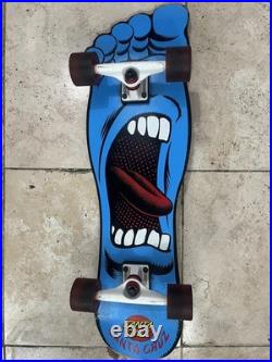 Santa Cruz Screaming Foot Cruzer Skateboard