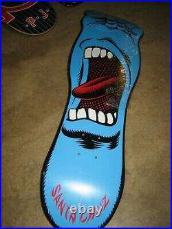 Santa Cruz Screaming Foot Left Skateboard Deck (partially sealed)