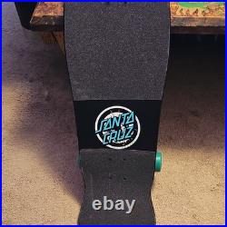 Santa Cruz Screaming Hand 9.75 in Complete Longboard Skateboard Cruising