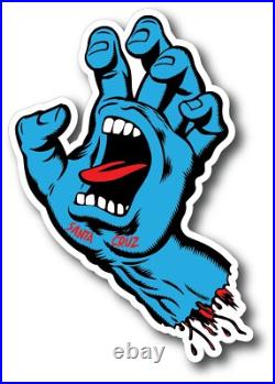 Santa Cruz Screaming Hand Decal Sticker 3m Skateboard Bike Helmet Vehicle Window