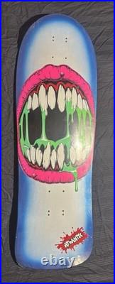 Santa Cruz Screaming Mouth Deck Blue Fade Graphic Rare
