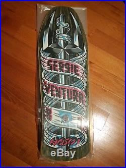Santa Cruz Sergie Ventura Trident NOS Vintage Skateboard Deck Team Hosoi New