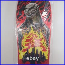 Santa Cruz Shin Godzilla Knox Firepit Skateboard Deck Godzilla Store Exclusive