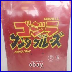 Santa Cruz Shin Godzilla Knox Firepit Skateboard Deck Godzilla Store Exclusive