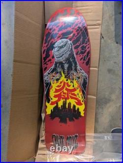 Santa Cruz Shin Godzilla Knox Firepit Skateboard Deck In Hand Ship Same/next Day