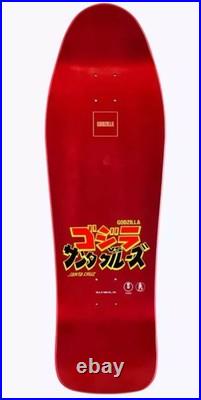 Santa Cruz Shin Godzilla Knox Firepit Skateboard Deck In Hand Ship Same/next Day
