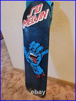 Santa Cruz Sid Melvin 40th Anniversary Skateboard Deck