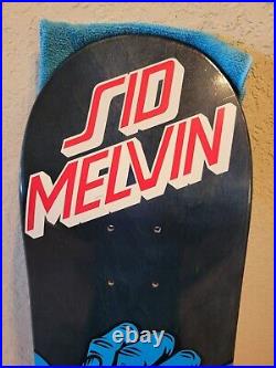 Santa Cruz Sid Melvin 40th Anniversary Skateboard Deck