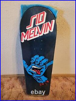 Santa Cruz Sid Melvin 40th Anniversary Skateboard Deck