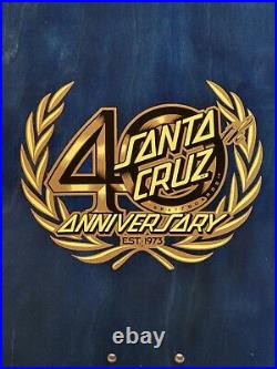 Santa Cruz Sid Melvin 40th Anniversary Skateboard Deck