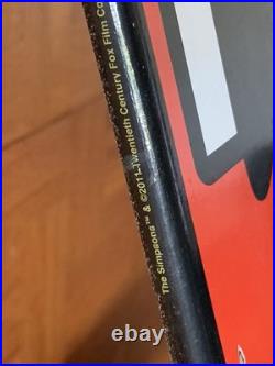 Santa Cruz Simpsons Duff Beer Can Cruzer Skateboard 10.5in x 27.5in Pre-Owned